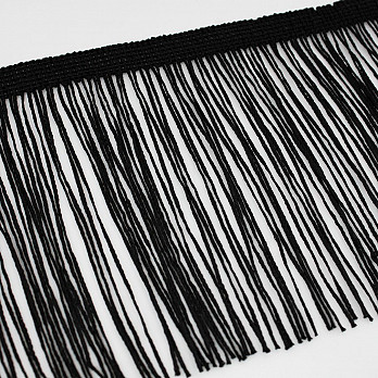 FRINGE BELLI 14,8cm BLACK 10m