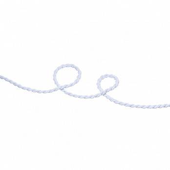 GITANA FINE CORD 4mm WHITE 10m