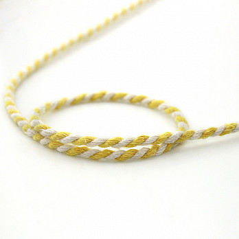 GITANA FINE CORD 4mm YELLOW/RAW 30m