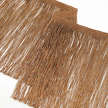 ISABEL FRINGE 14,8cm MEDIUM BROWN 10m