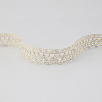 ENCAJE OJITO 2,2cm CRUDO 30m