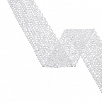 LACE BALL 7,2cm WHITE 30m