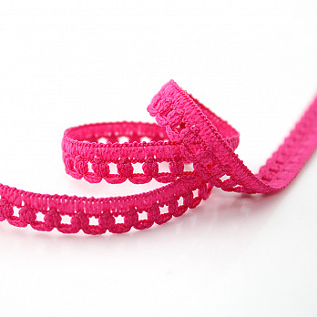 PICOT DE ENCAJE 9mm ROSA 30m