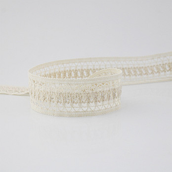 LACE TRILENIUM 3,8cm RAW 10m