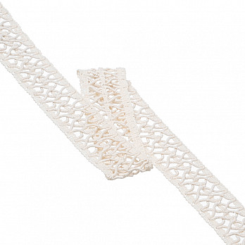 ENCAJE VAINILLA W 3cm CRUDO 30m