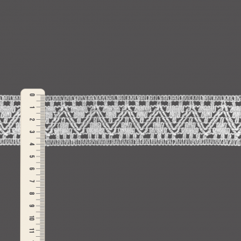 MACEIÓ LACE 4,3cm WHITE 30m