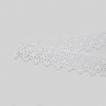 MACEIO LACE 5,2cm WHITE 30m