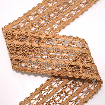 MACRAME LACE 6,2cm BEIGE 30m