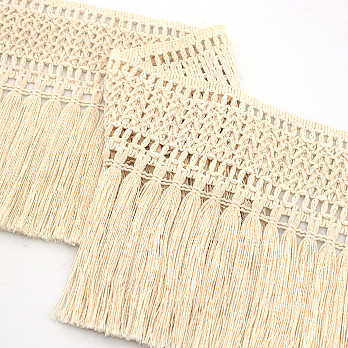 FLECO MACRAMÉ VAINILLA 16,6cm CRUDO 10m