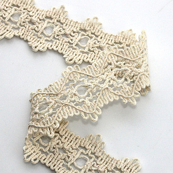 MANDALA CROCHET LACE 4,5cm RAW 30m