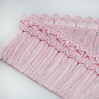 MARCHESA WAVY FRINGE 6cm LIGHT PINK 10m