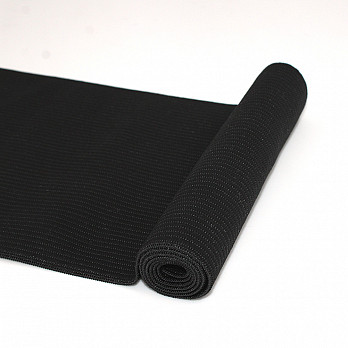 MASSARANDUBA ELASTIC TIE No. 180 177mm BLACK 10m