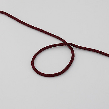 FINE ELASTIC CORD 4mm WINE 100m