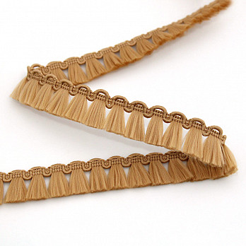MILANE TASSEL FRINGE 1,6cm BEIGE 50m