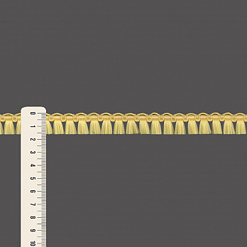 MILANE TASSEL FRINGE 1,6cm YELLOW BABY 50m