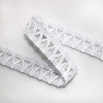 MOUSTACHE LADDER LACE 1,3cm WHITE 30m