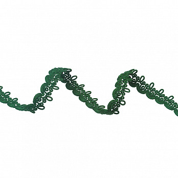 PASAMANERÍA AMELIA 1,3cm VERDE 20m
