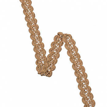 PASSEMENTERIE AGNES 1,4cm BEIGE 20m