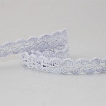 PASAMANERÍA AGNES 1,4cm WHITE 20m