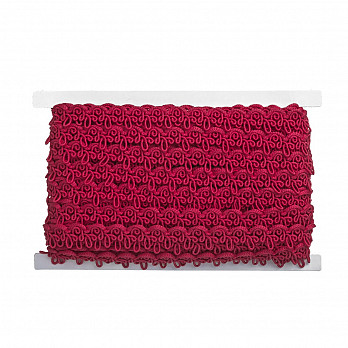 PASSEMENTERIE AMELIA 1,5cm PINK 20m