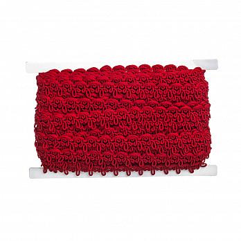 PASAMANERÍA AMELIA 1,5cm ROJO 20m