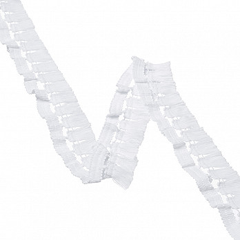 PENDANT FRINGE 3,5cm WHITE 10m