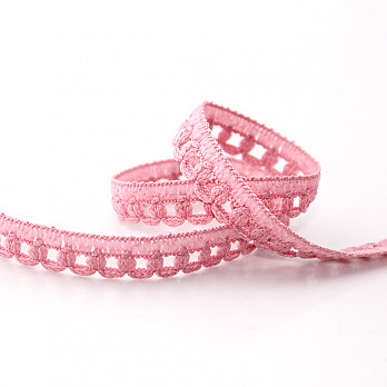 PICOT DE ENCAJE 9mm ROSA BEBÉ 30m