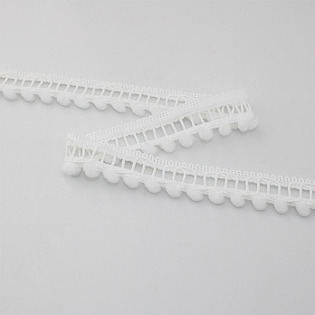 POM POM LADDER LACE 2,4cm RAW 30m