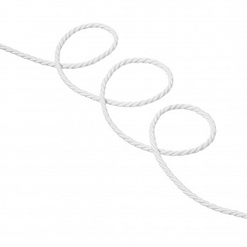 SAN FRANCISCO FINE CORD 4mm WHITE 30m