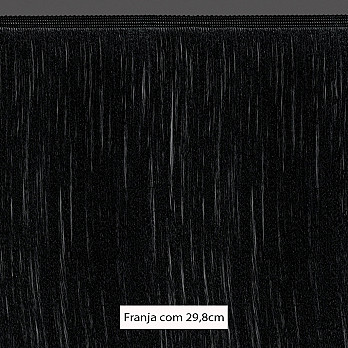 FLECO FINO LISO 13,8cm NEGRO 10m