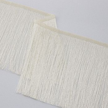 SMOOTH FINE FRINGE 13,8cm CHAMPAGNE 10m