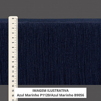 FLECO FINO LISO 13,8cm AZUL OSCURO 10m