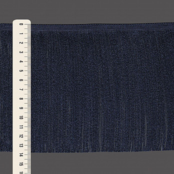 FLECO FINO LISO 13,8cm AZUL OSCURO 10m