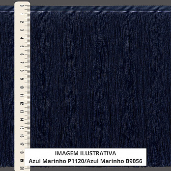 FLECO FINO LISO 19,8cm AZUL MARINO 10m
