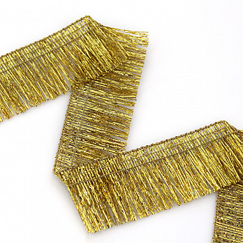 SMOOTH FRINGE 2,4cm GOLD 10m