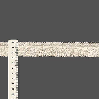 SMOOTH FINE FRINGE 2,8cm RAW 10m