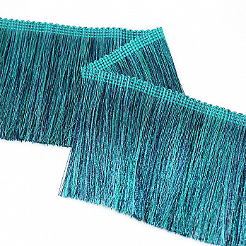 SMOOTH MEDIUM FRINGE 6,8cm DARK BLUE/TIFFANY BLUE DARK/GREEN/BLUE 10m