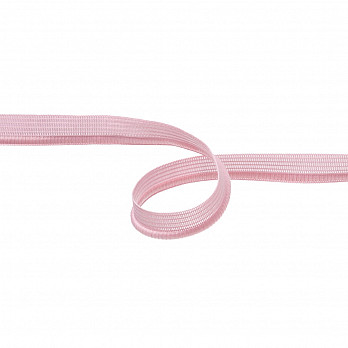 CROCHET PIPING LACE 1,2cm PINK 50m