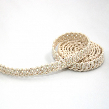 WAVY PASSEMENTERIE 7mm RAW 20m