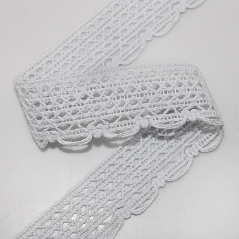 WIDED LACE 2,6cm WHITE 10m