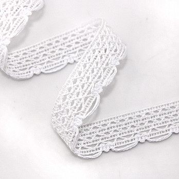 WIDED LACE 2,1cm WHITE 30m