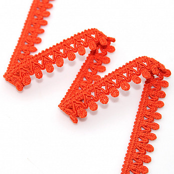 ZIG ZAG BEAK LACE 1,5cm ORANGE 20m