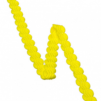 ZIG ZAG PASSEMENTERIE 1,5cm YELLOW 10m