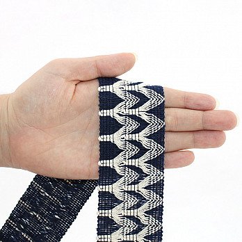 ZURI RIGID RIBBON 4,7cm MARINE/RAW 20m